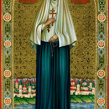 Оригинал схемы вышивки «св.Елизавета.» (№1455219)