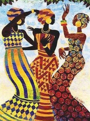 Моя Гамбия - пикассо, африка, женщины, гамбия - оригинал
