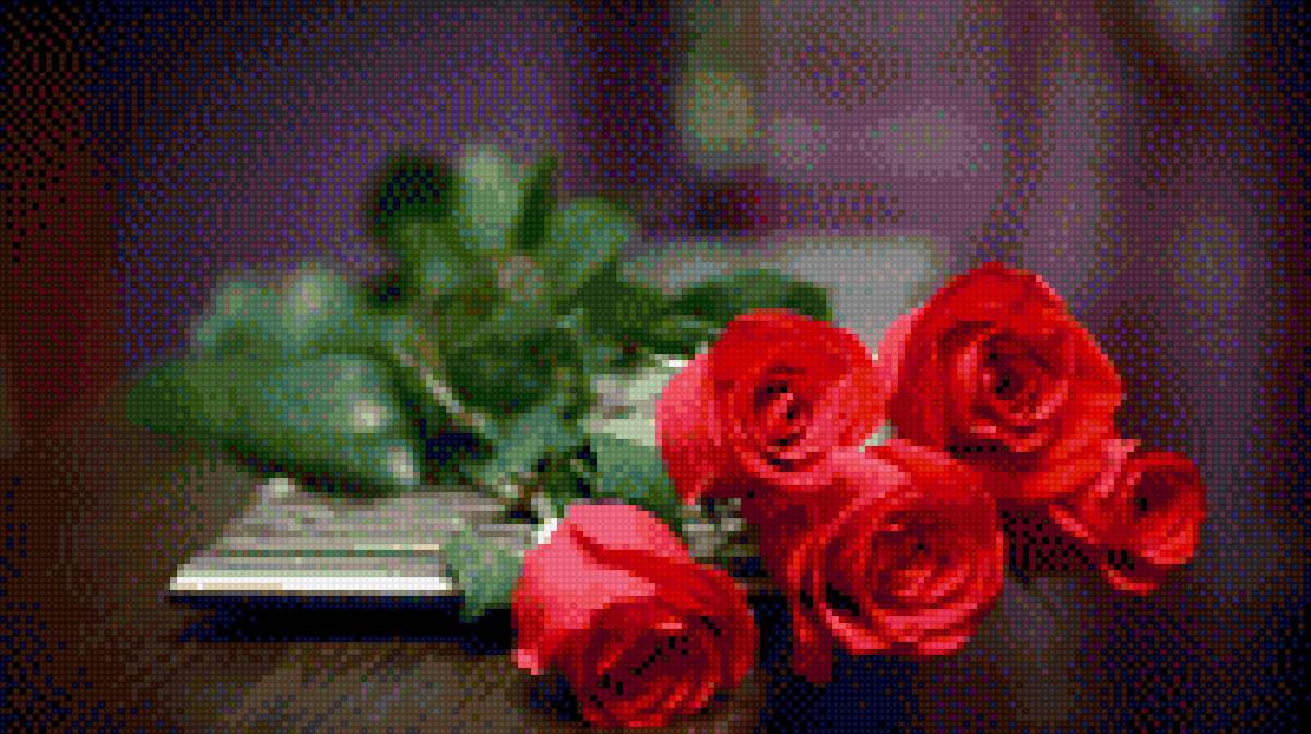 розы - розы, букет, цветы - предпросмотр