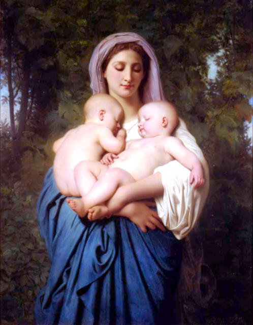Мадонна с младенцами - оригинал