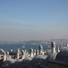 Крыши Стамбула.Сулеймание