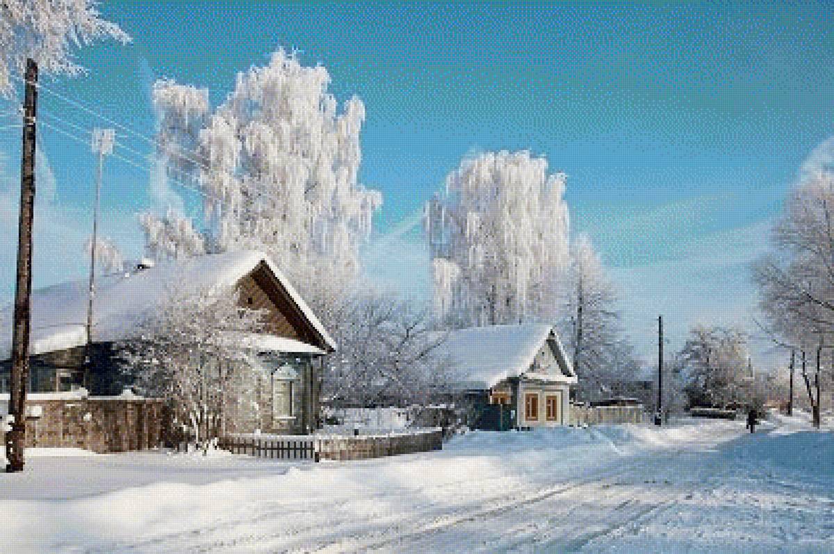 зима в деревне 3 - предпросмотр