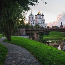 Схема вышивки «Псков.Троицкий собор»