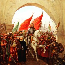 Схема вышивки «Завоевание Стамбула- Sultan Mehmet Han (Fatih)»
