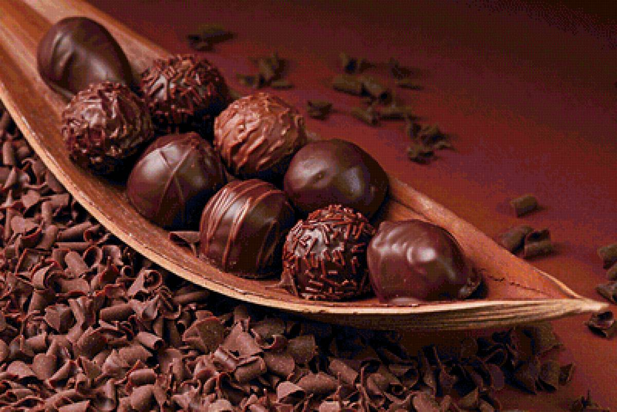 Десерт - конфеты, шоколад - предпросмотр