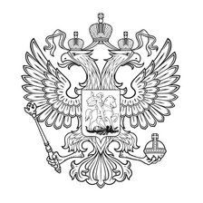 Схема вышивки «Герб Российской империи»