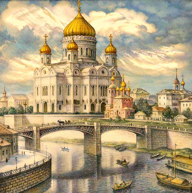 Москва - города - оригинал