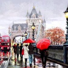 дождливый Лондон