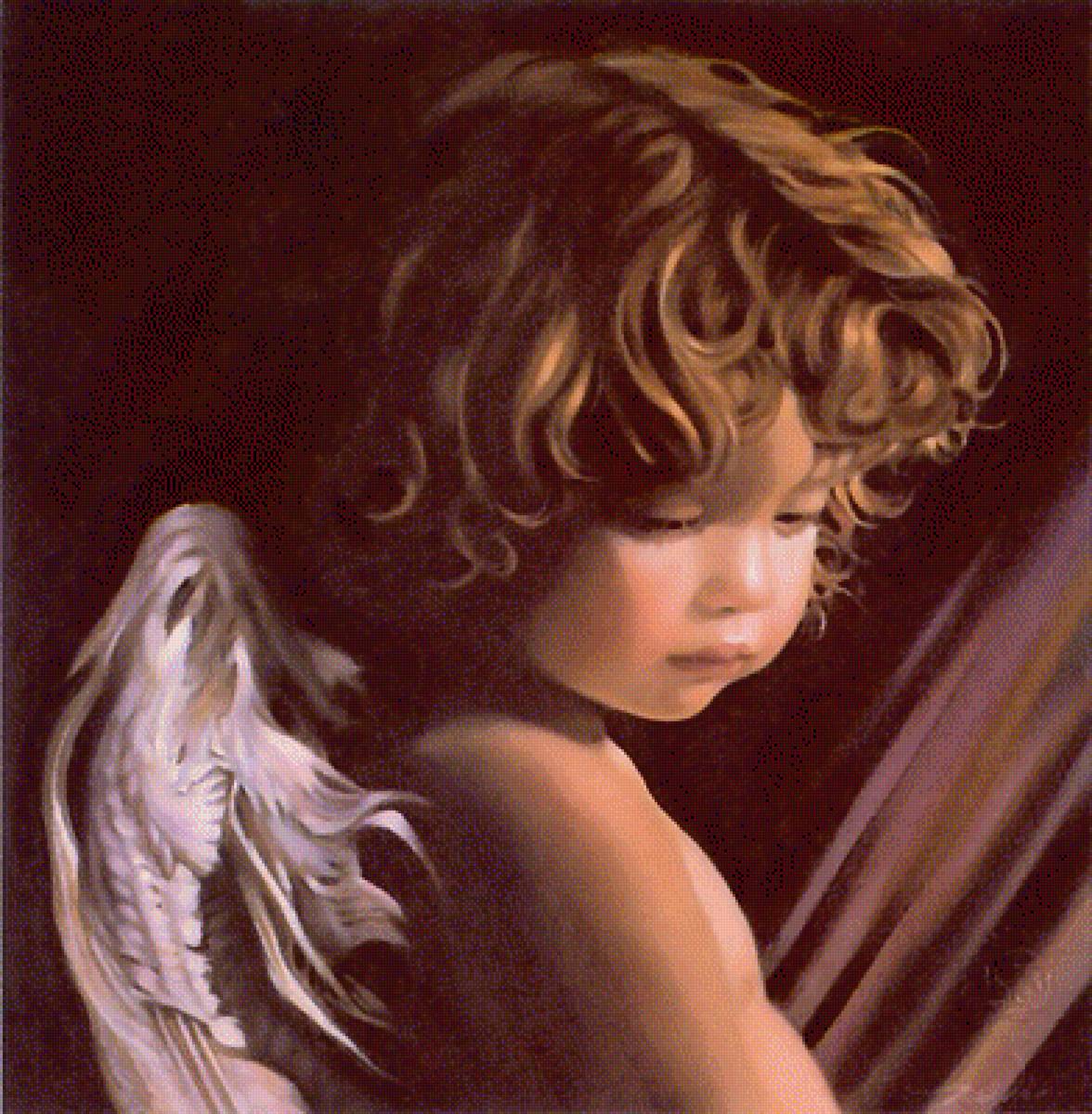 ангел мальчик - ребенок - предпросмотр