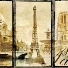 Оригинал схемы вышивки «Париж» (№1538134)