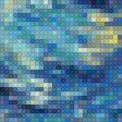 Предпросмотр схемы вышивки «Винсент Ван Гог "Звёздная ночь"» (№1546482)