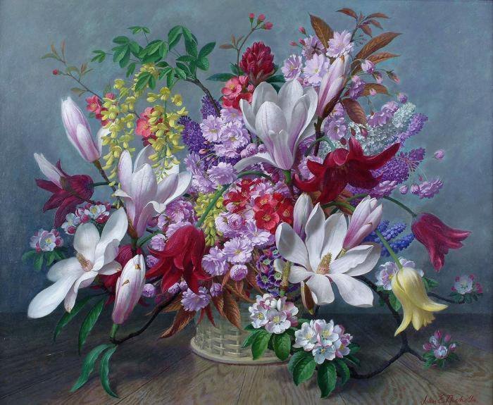 букет изысканный - ваза, цветы, букет - оригинал