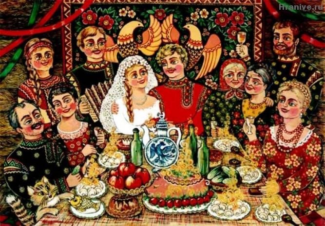 Свадьба на Руси - праздник, русь, традиции - оригинал