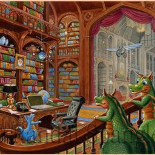 библиотека хаед +драконы