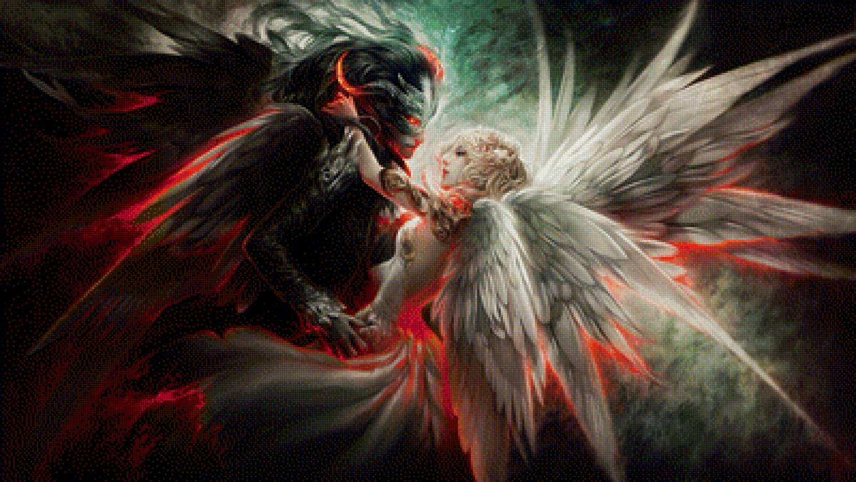 ангел и демон - предпросмотр