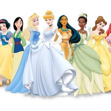 Схема вышивки «принцессы диснея»