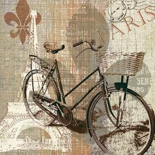 Оригинал схемы вышивки «Велосипед» (№1605358)