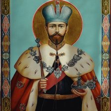 Схема вышивки «Св. император Николай»