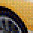 Предпросмотр схемы вышивки «ламборджини желтая» (№1615325)