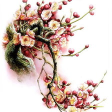 Оригинал схемы вышивки «halúzka kvetov» (№1615800)