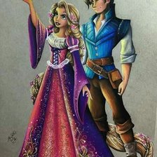 Схема вышивки «Tangled Disney»