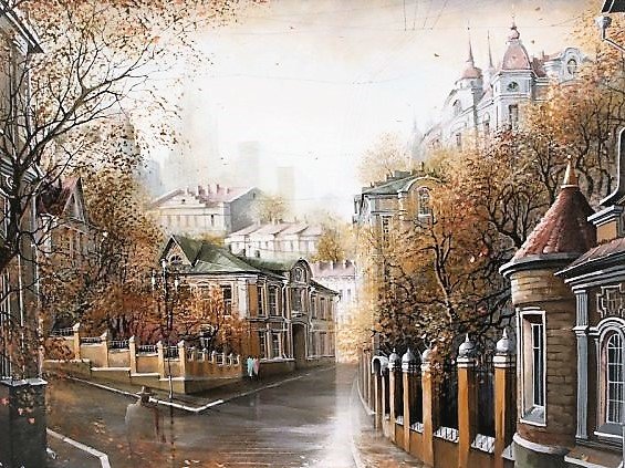 Осень в Москве - москва - оригинал