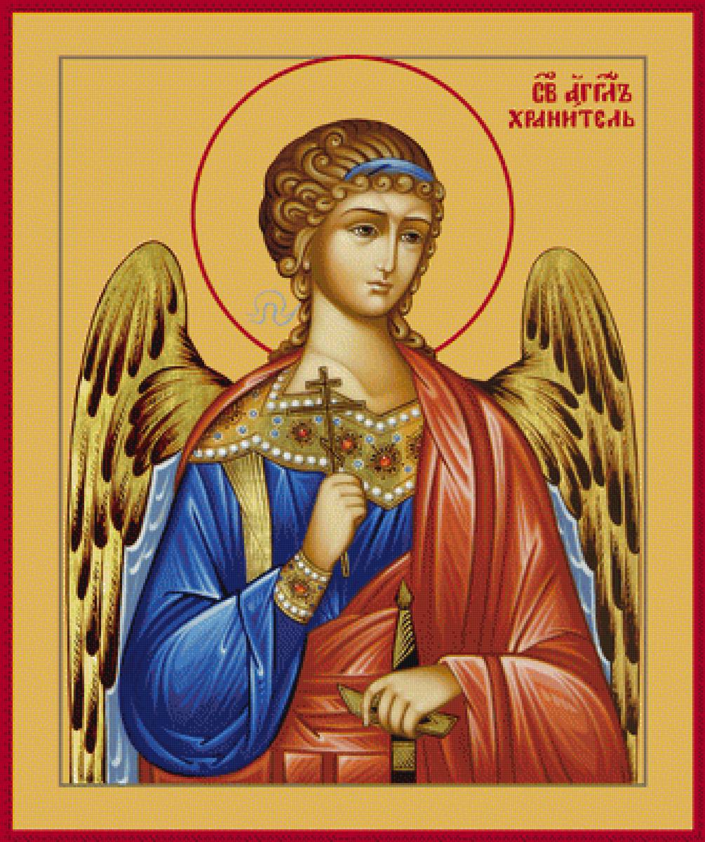 Ангел-хранитель - икона - предпросмотр