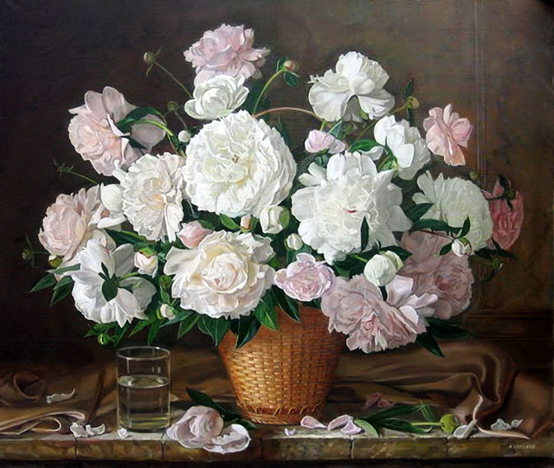 №1657370 - цветы, натюрморт, живопись - оригинал