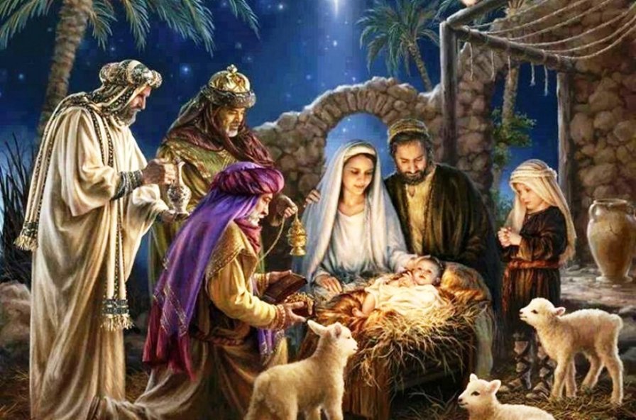 рождение Христа 2 - библейский сюжет - оригинал