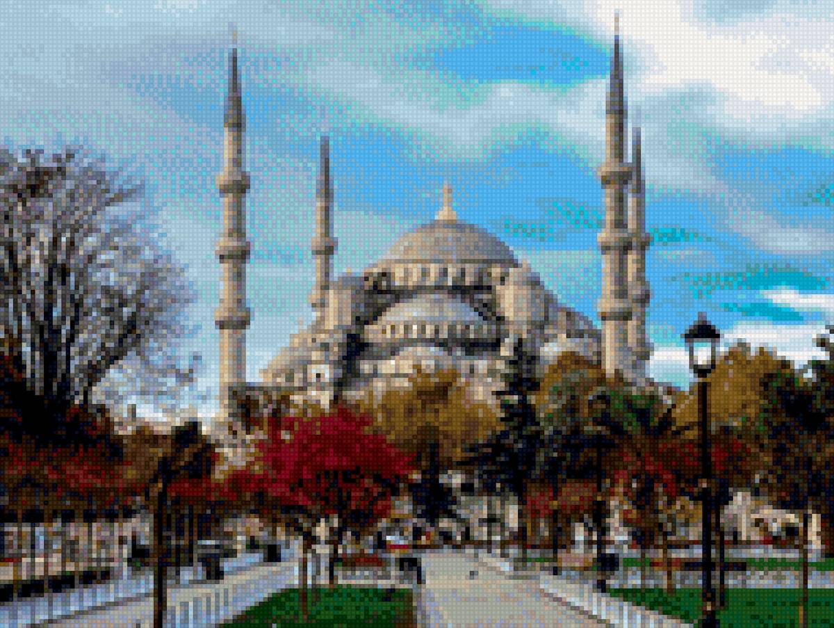 стаблул голубая мечеть - ислам, стамбул, мечеть - предпросмотр