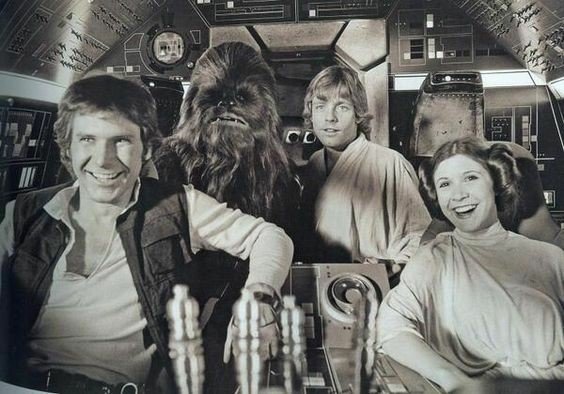 Звёздный войны | Han Solo, Luke Skywalker, Princess Leia Organa - photo, звездные войны, star wars - оригинал
