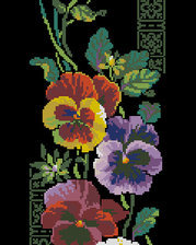 Схема вышивки «цветы часть 4»