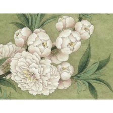 Оригинал схемы вышивки «Белые цветы» (№1716999)
