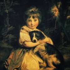 Joshua Reynolds - Miss Bowles, 1775