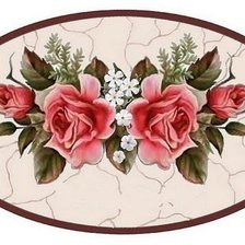 Оригинал схемы вышивки «розы» (№1734228)
