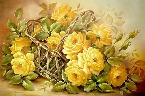 желтые розы - природа, цветы - оригинал