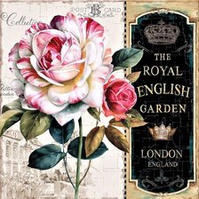 Схема вышивки «The Royal English Garden»