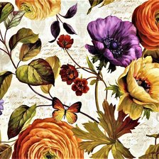 Схема вышивки «Vintage floral 1»