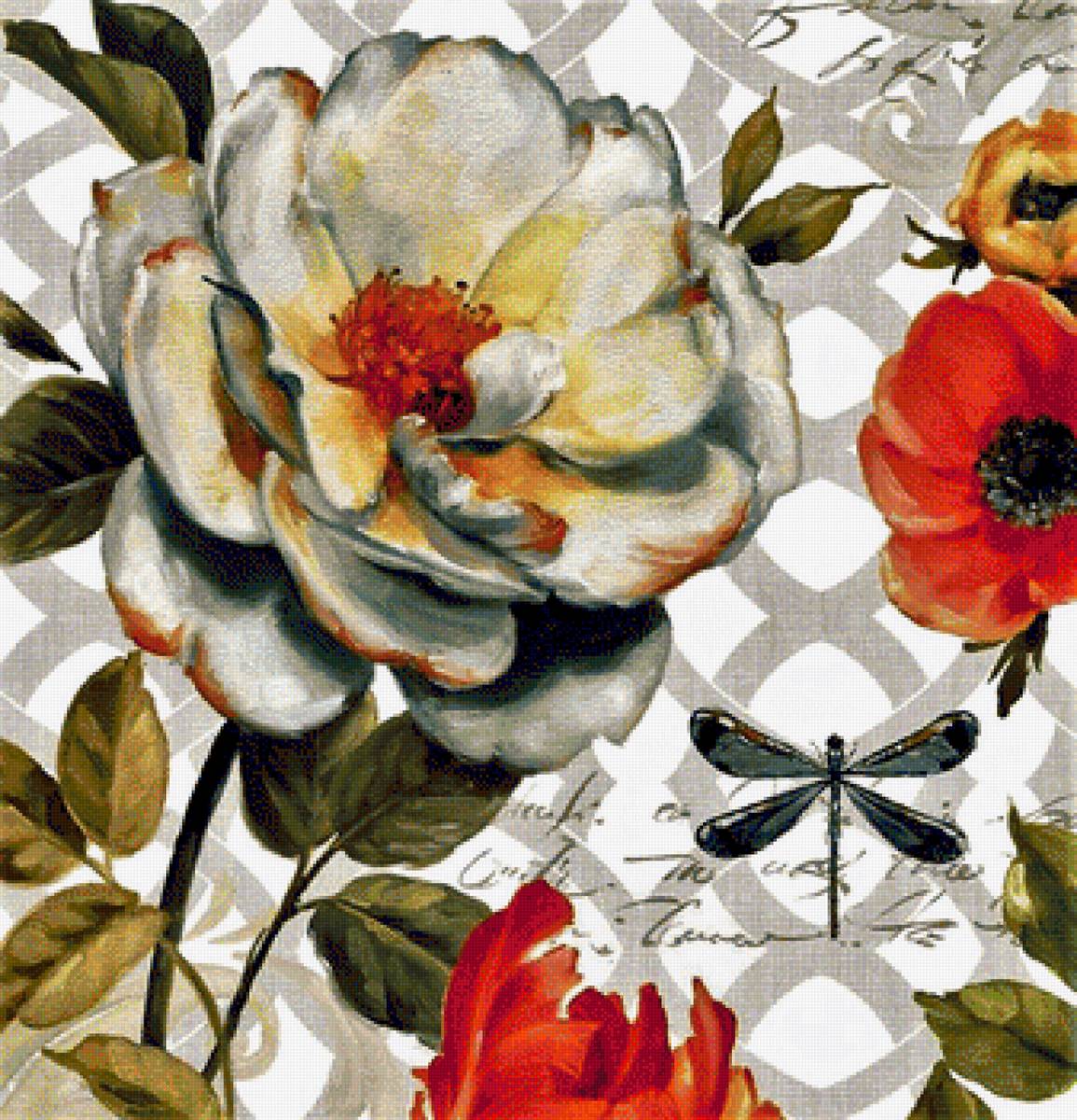 Vintage floral 3 - предпросмотр