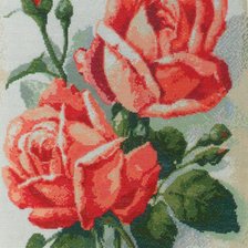 Схема вышивки «английские розы»