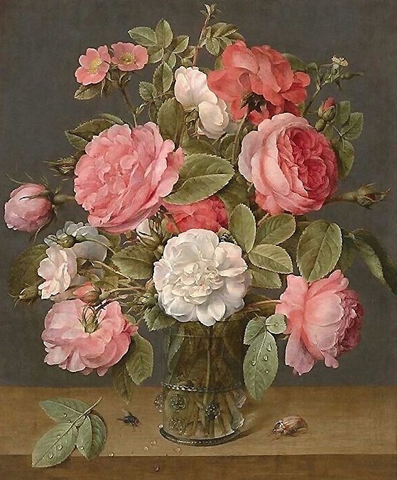 букет роз - ваза, цветы, розы - оригинал