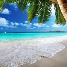 райский пляж