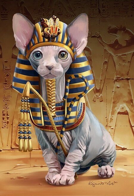 фараон египет сфинкс царь - фараон египет сфинкс кот царь - оригинал