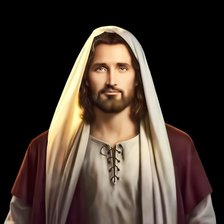 Оригинал схемы вышивки «исус» (№1778279)