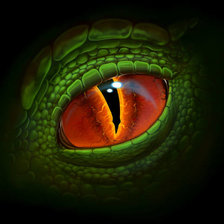 Оригинал схемы вышивки «Глаз дракона» (№1785372)