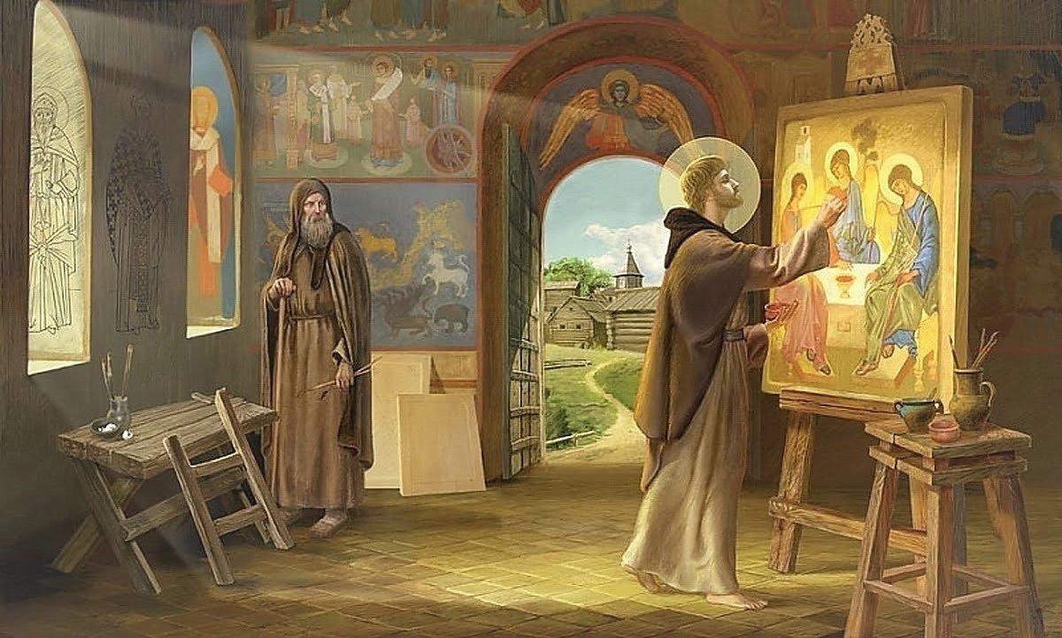 Андрей Рублев - живопись, икона, храм - оригинал