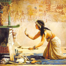 Схема вышивки «древний египет»
