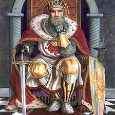Схема вышивки «Король Артур»