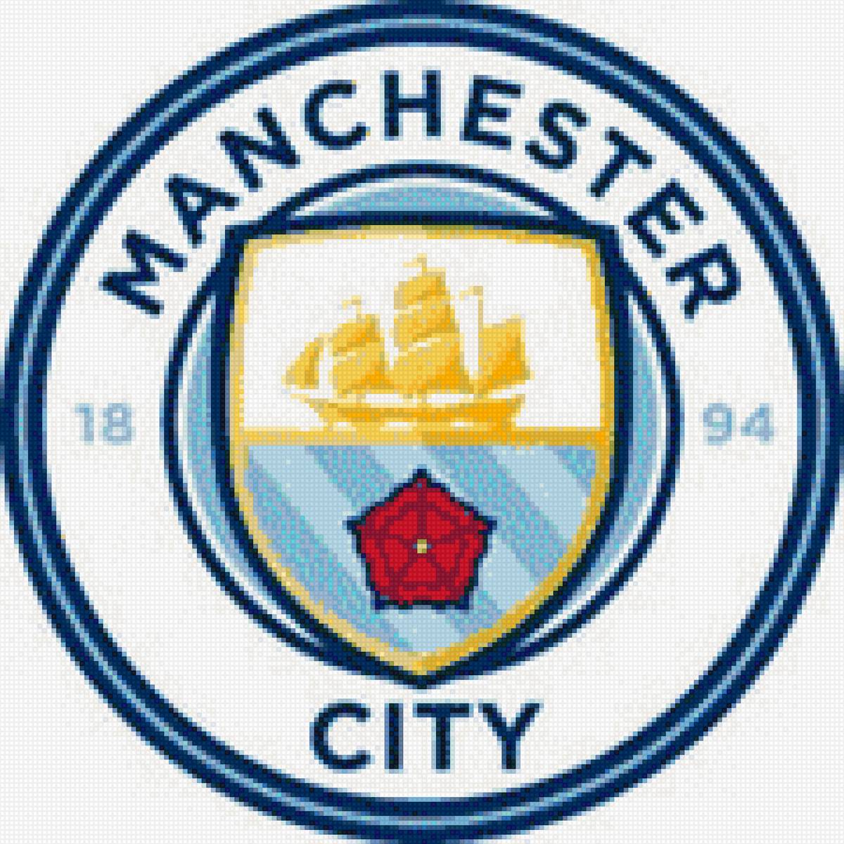 Манчестер Сити - флаг - предпросмотр