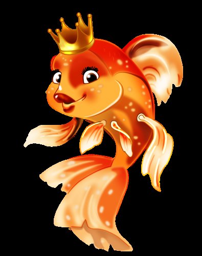 Золотая рыбка - фен шуй, рыба, золотая рыбка - оригинал
